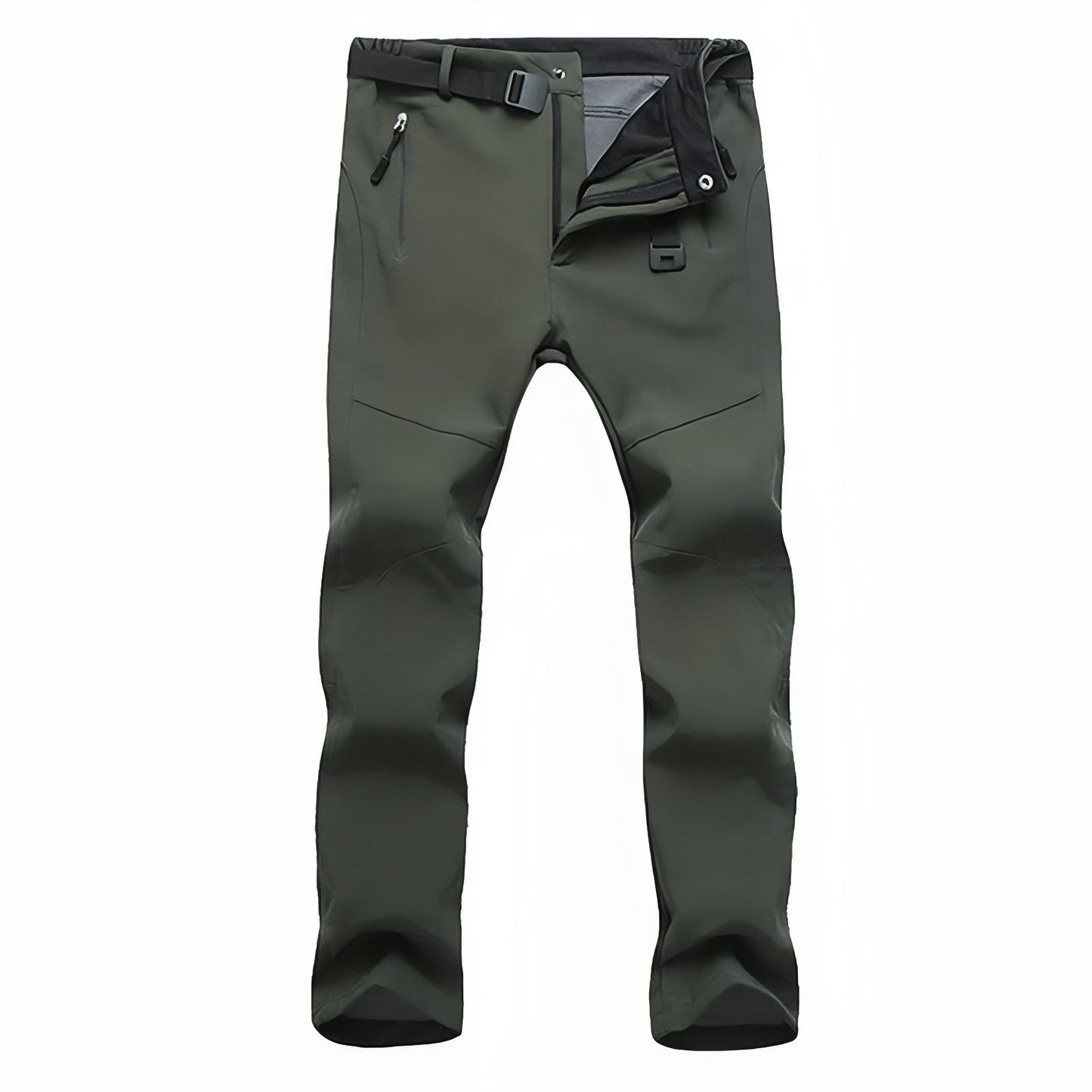 Pantalon Randonnée Femme Imperméable - Vert Olive