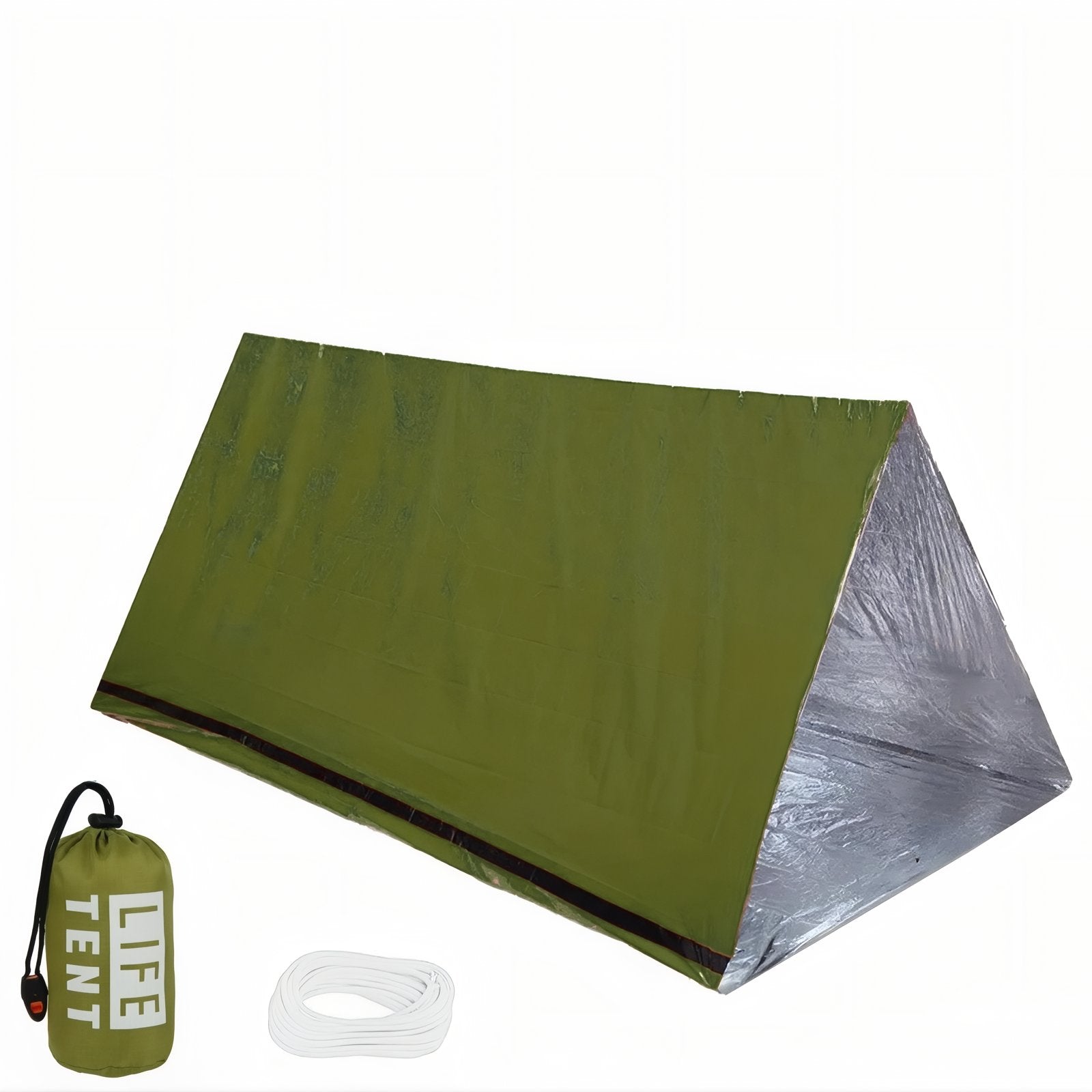 Tente Bivouac Survie - Vert Olive