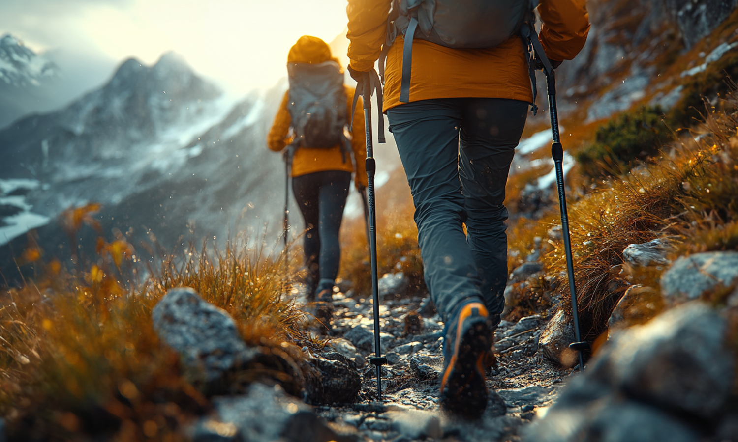 bâton de marche, randonnée et trekking