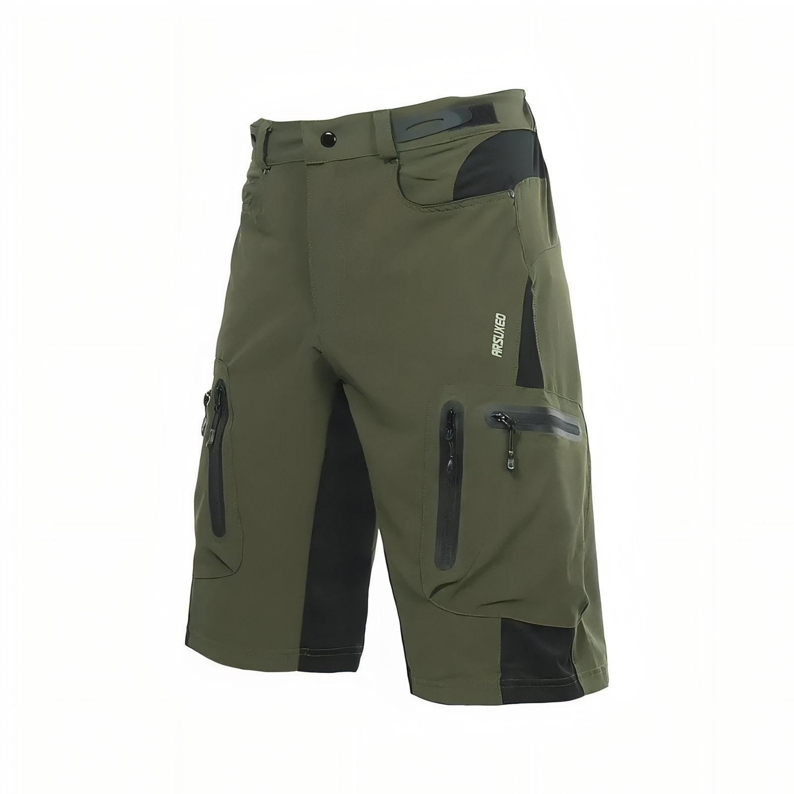 Short de Randonnée Homme Avec Poches - Vert Olive