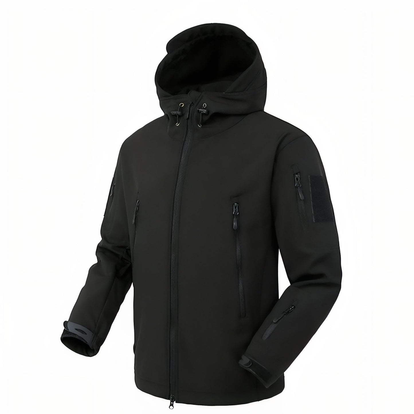 Veste Imperméable Homme Randonnée - Noir