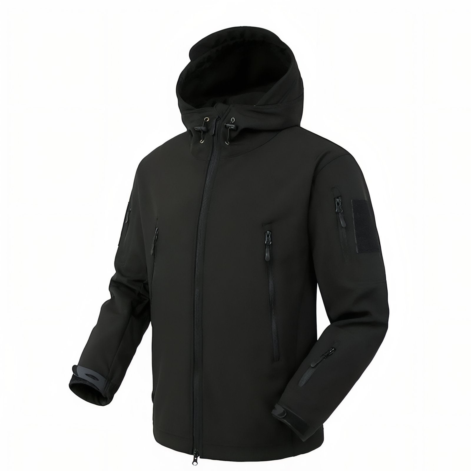 Veste Imperméable Homme Randonnée - Noir