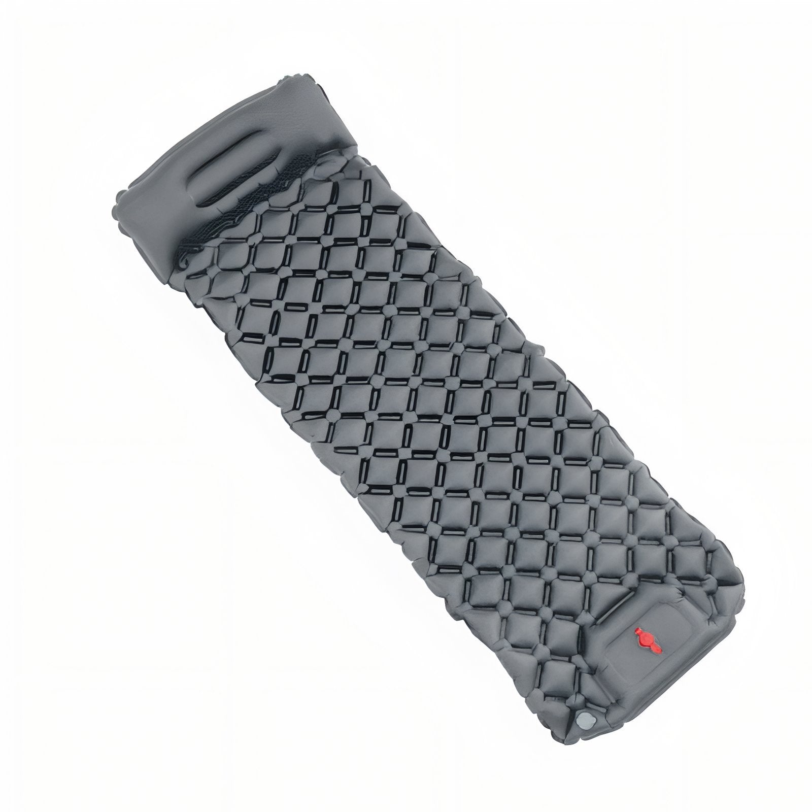 Matelas Gonflable Avec Coussin 1 Personne - Gris - 190cmx60cmx5cm