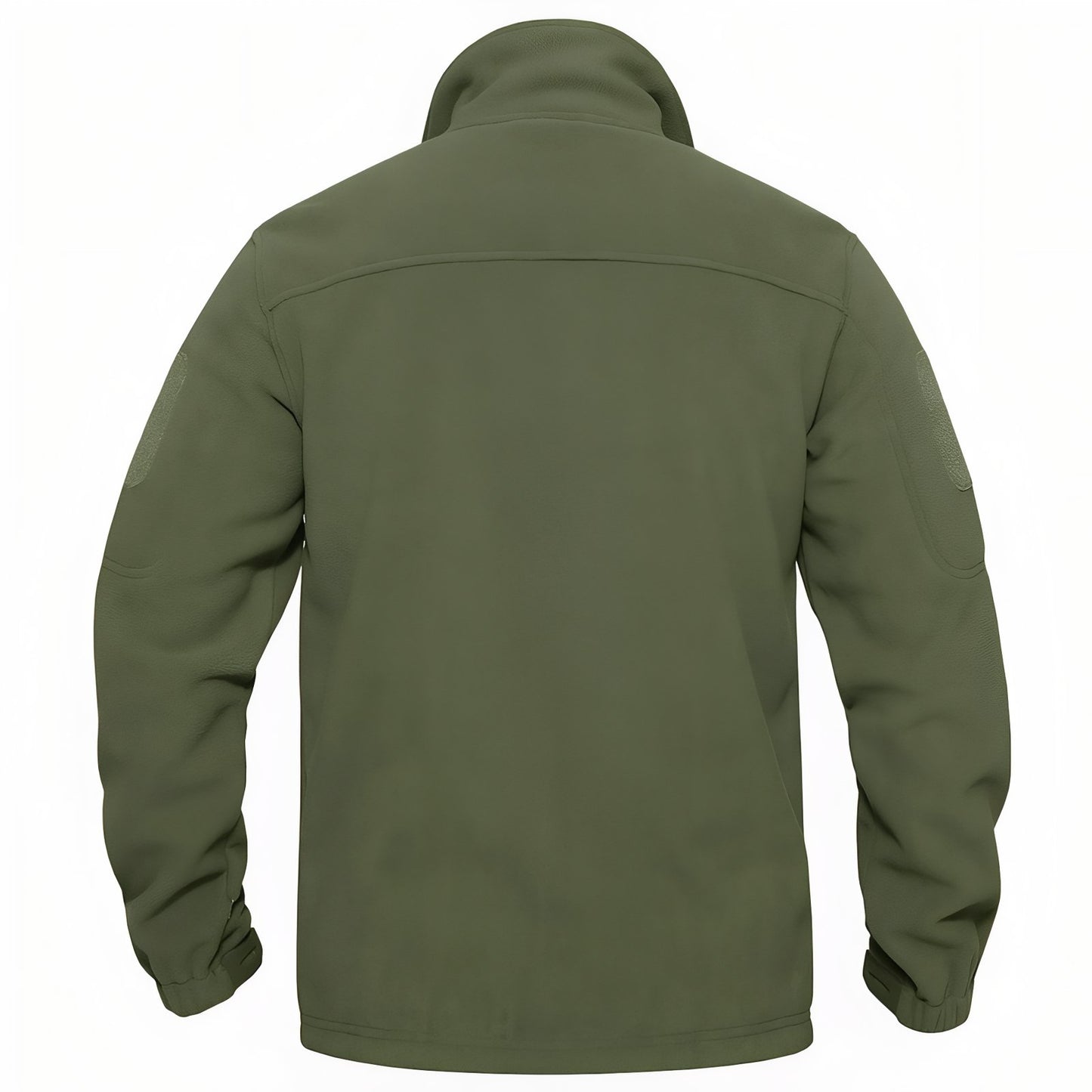 Veste Militaire Polaire vue arrière - Vert Olive