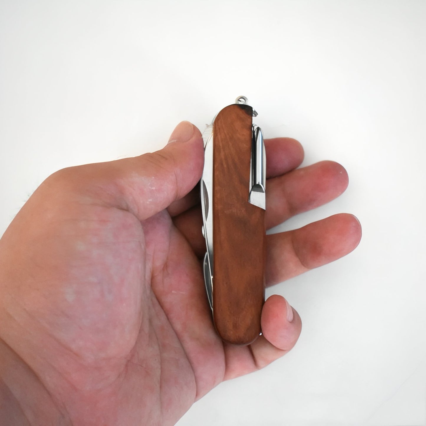 Couteau Suisse En Bois portée à la main - Bois - Gris