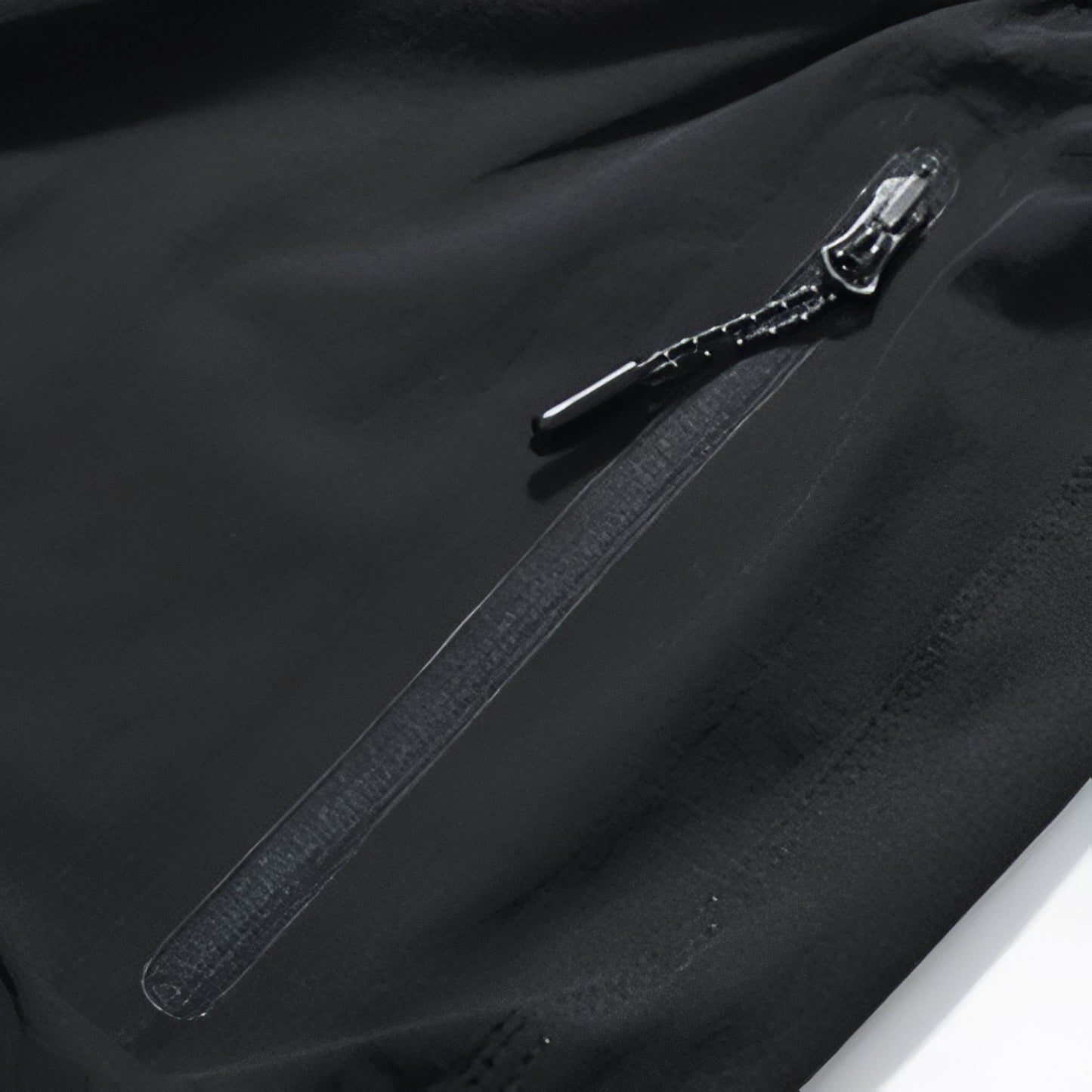 Pantalon de Randonnée Avec Ceinture Élastique Homme gros plan fermeture zippée - Gris Foncé - Noir