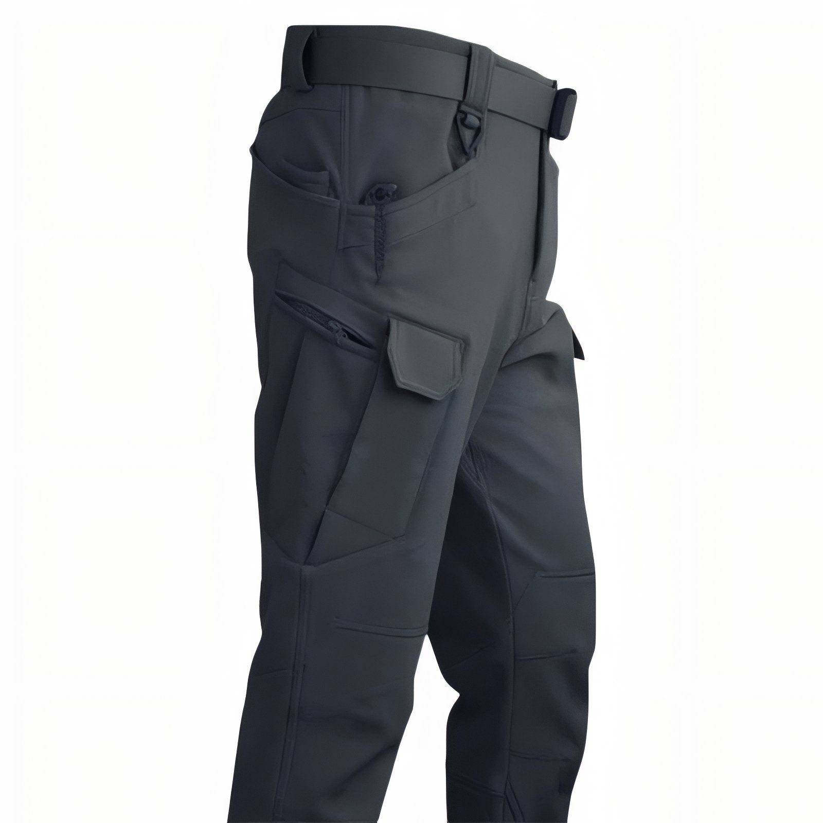 Pantalon Multi Poches Randonnée Homme - Gris Foncé