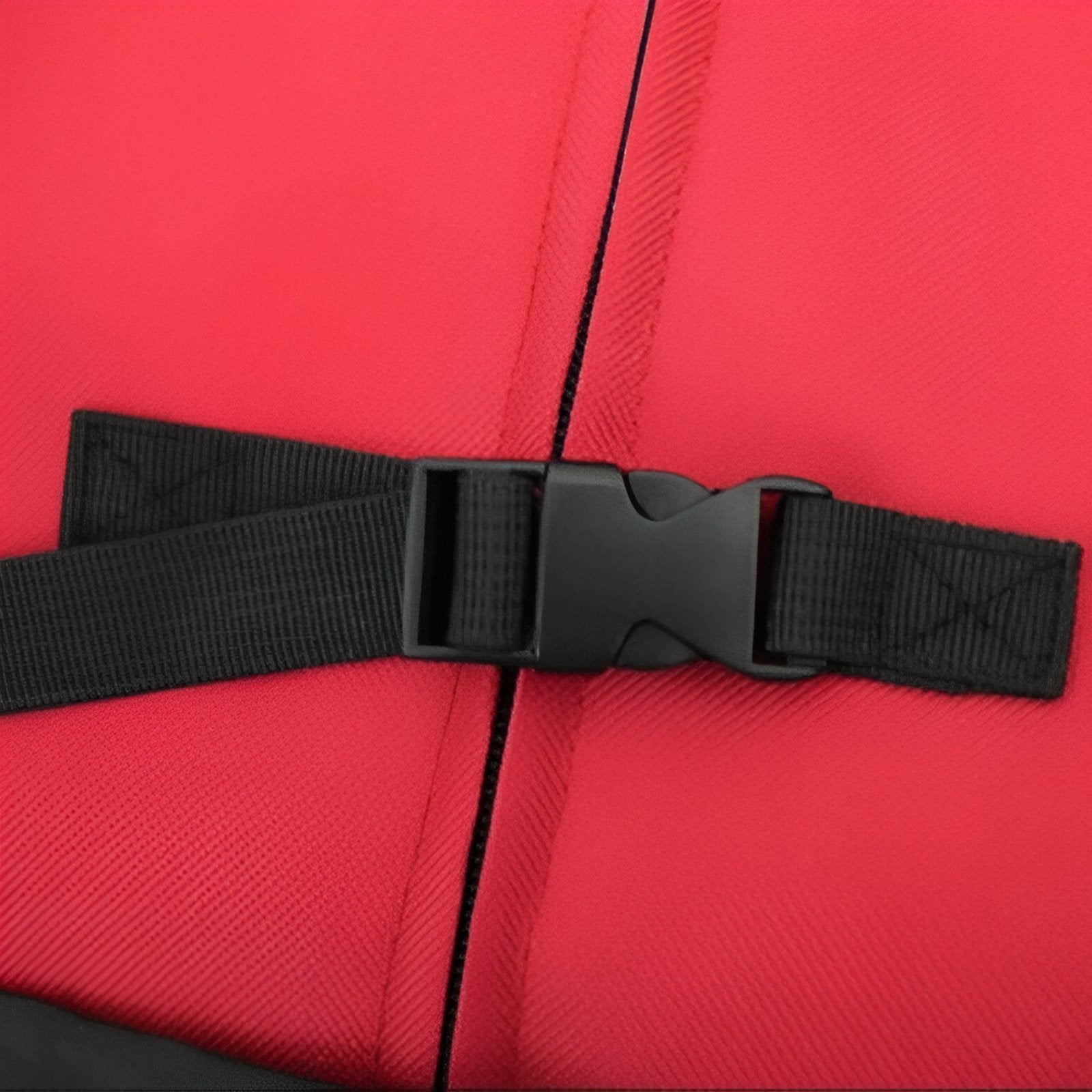 Sac Porte Chien Randonnée gros plan fermeture - Bleu - Gris Clair - Rouge Cerise - Noir - Gris Foncé