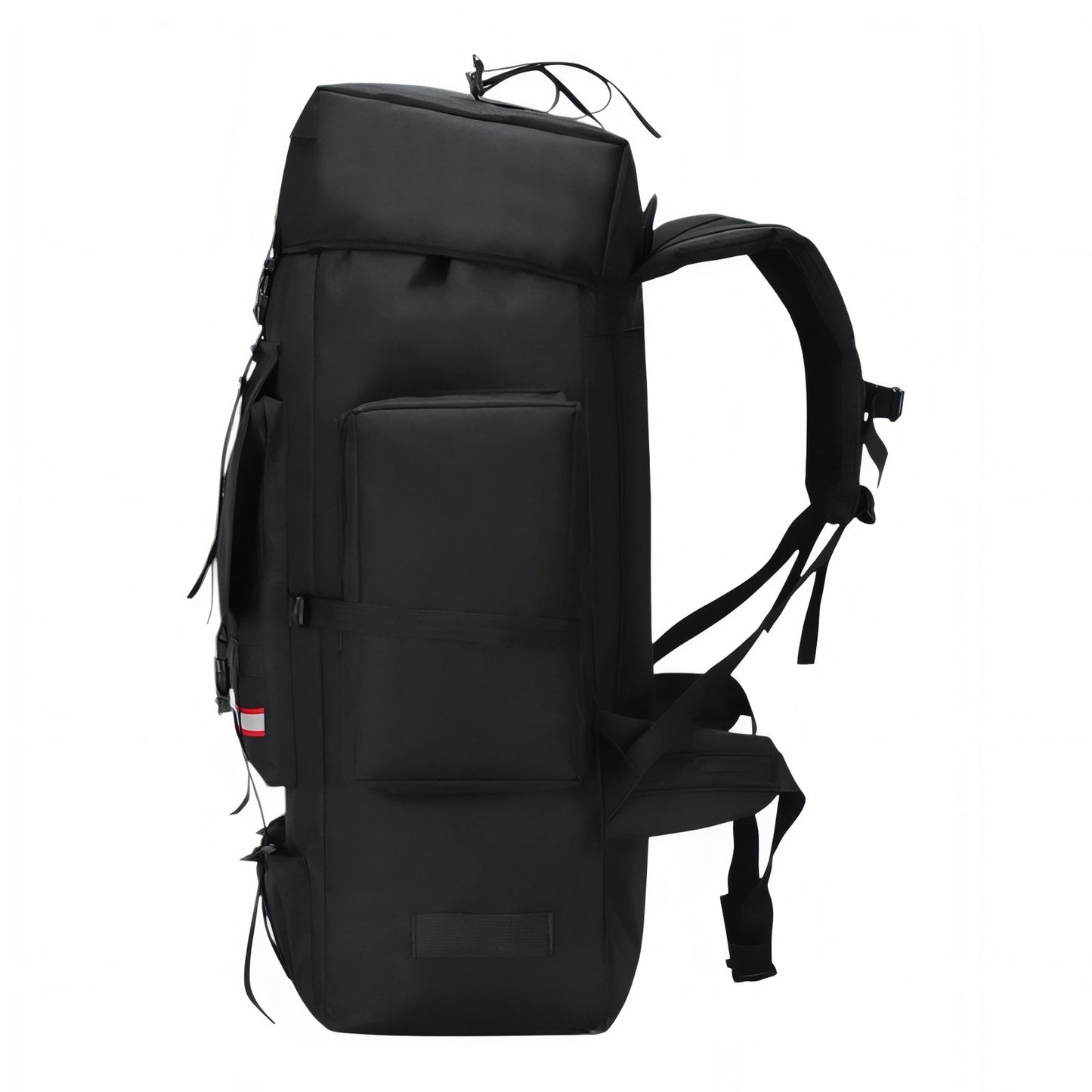Sac Trek 130L vue latérale - Noir