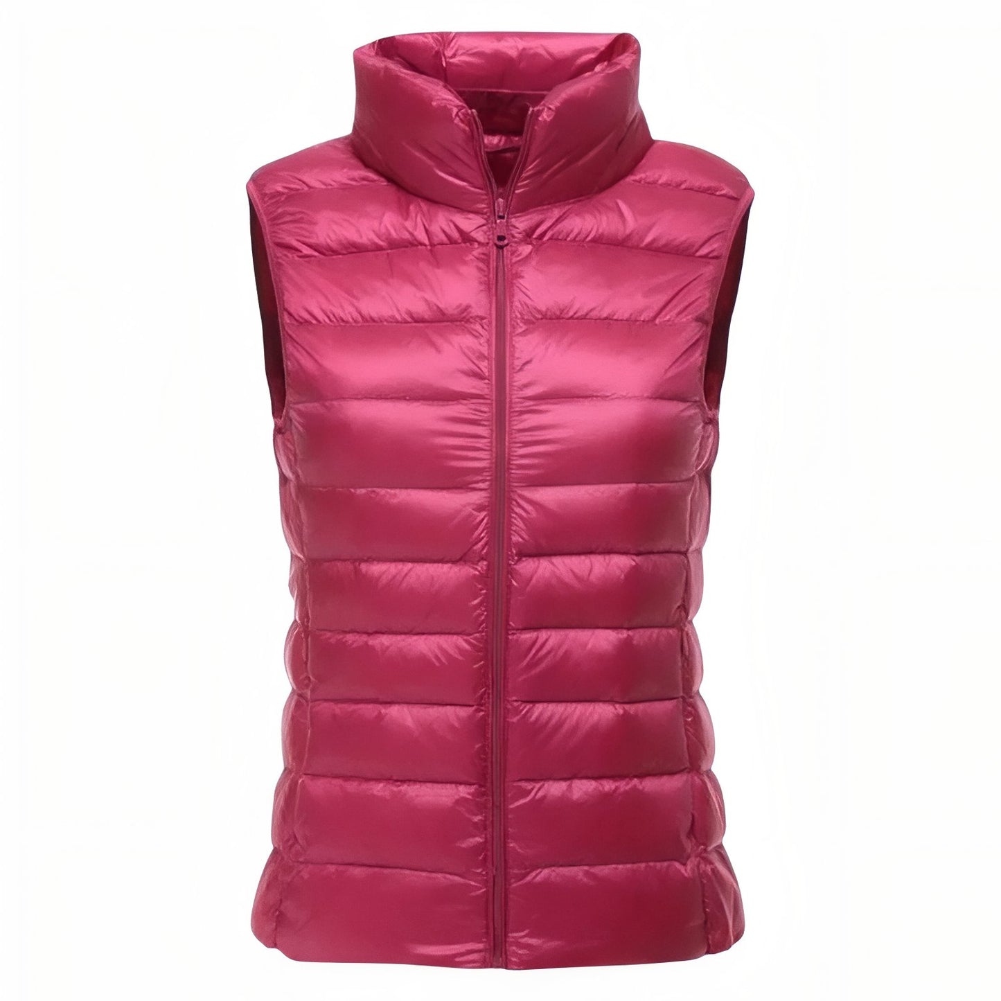 Doudoune Sans Manche Randonnée Femme - Fuchsia