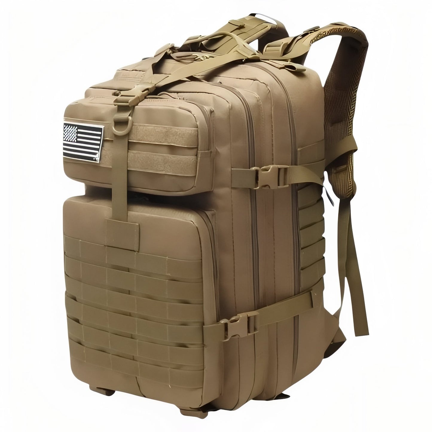 Sac à Dos Militaire Imperméable 30L/50L - Beige (50L)