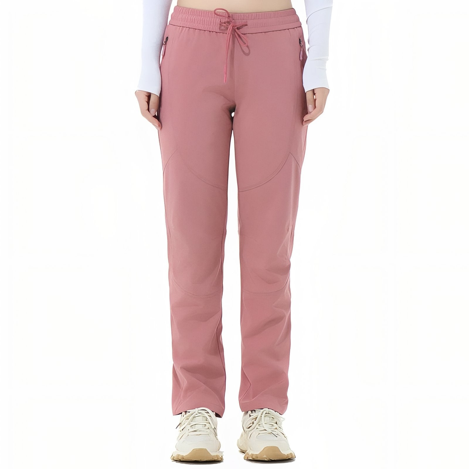 Pantalon Léger Randonnée Femme - Rose Poudré
