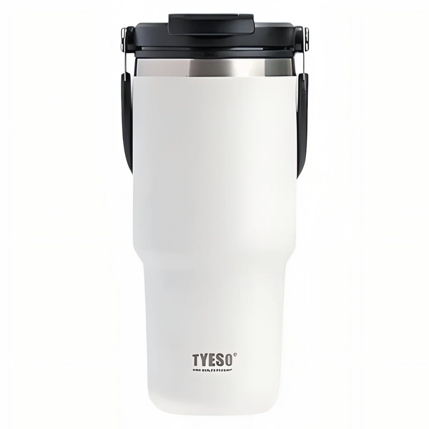 Mug Isotherme Avec Bec - Blanc et Noir - 750ml