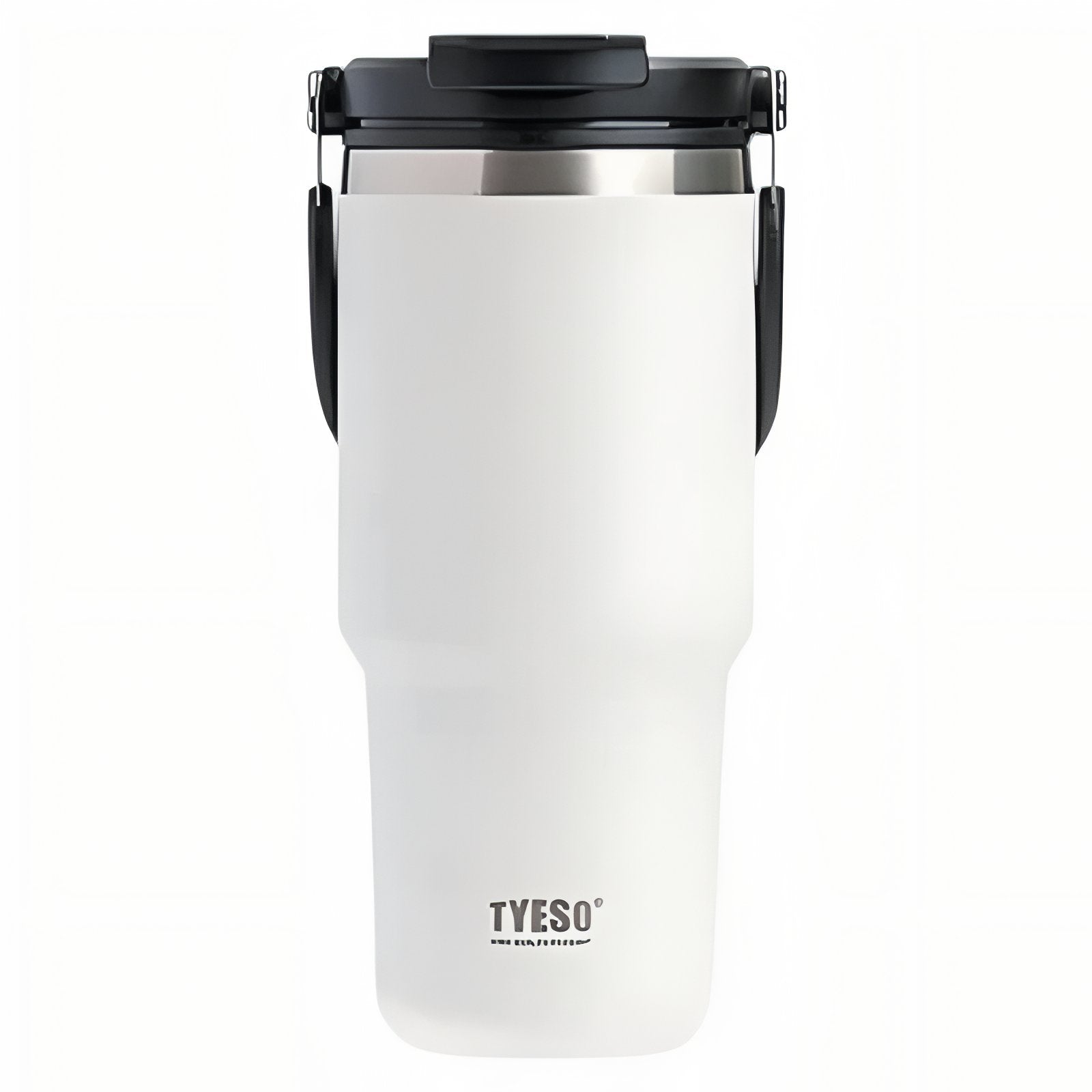 Mug Isotherme Avec Bec - Blanc et Noir - 750ml