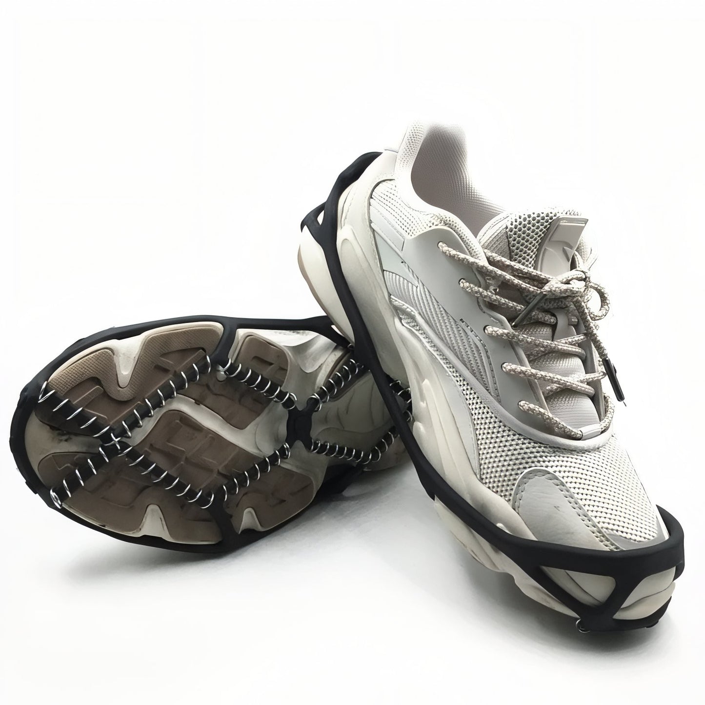 Crampons Randonnée Légers gros plan semelle crantée - 36-41 - 41-46
