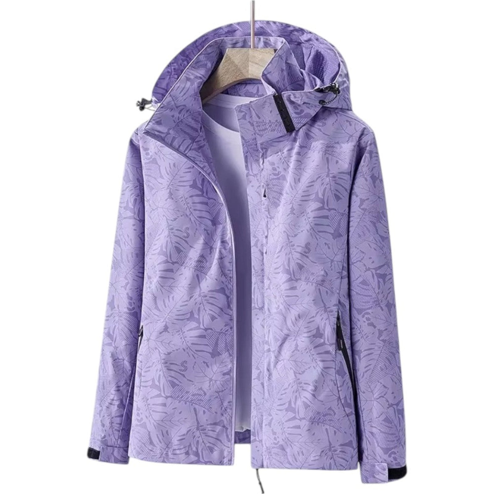 Veste Imperméable Randonnée Femme - Violet 1