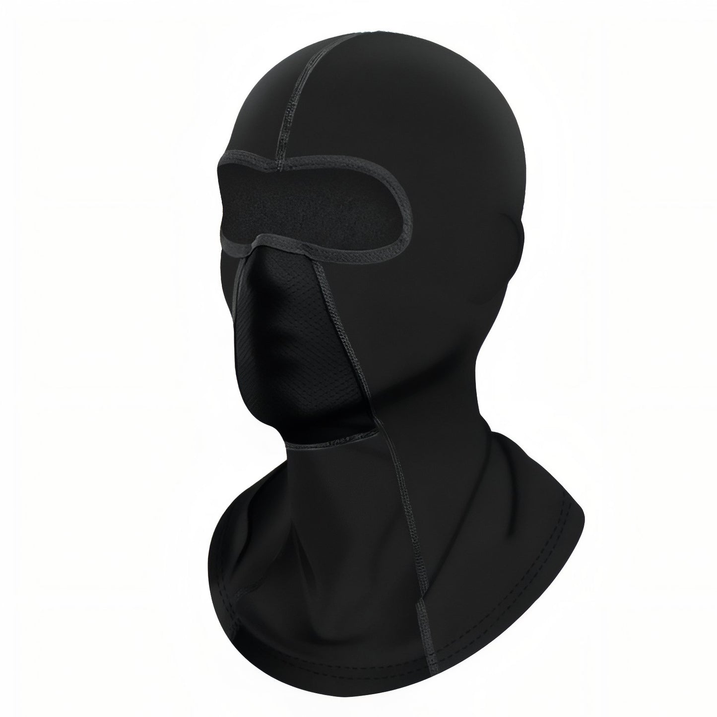 Cagoule Randonnée Hiver - Noir Long - 56-63cm