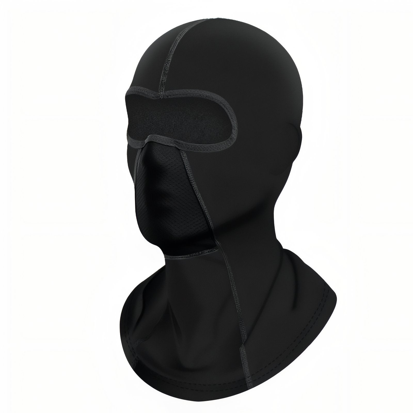 Cagoule Randonnée Hiver - Noir Long - 56-63cm