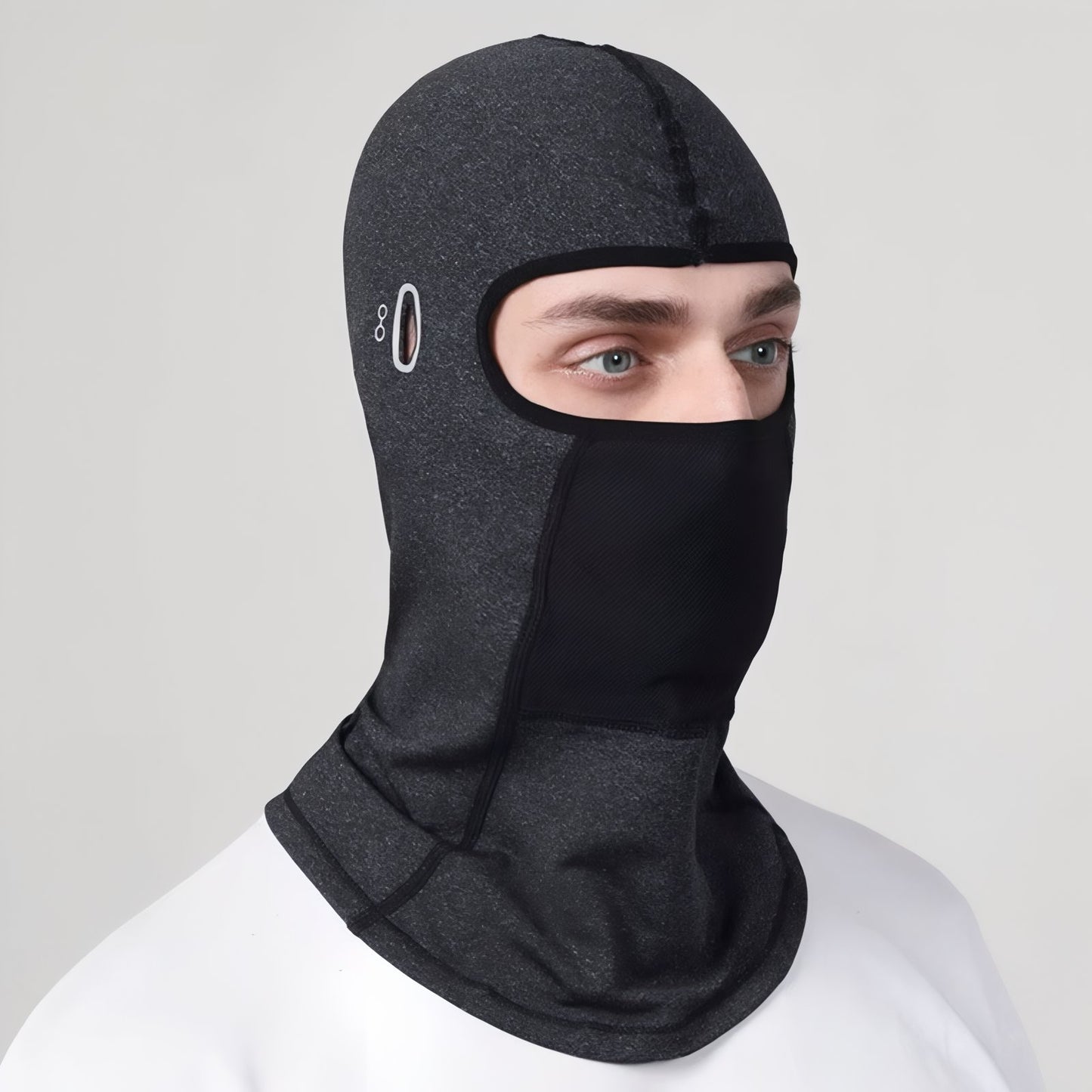 Cagoule Randonnée Hiver portée sur le visage - Noir Long (encoche oreilles pour lunettes) - Noir Court (encoche oreilles pour lunettes) - Noir Long - Noir Court - Gris Long - Gris Court - Gris Long (encoche oreilles pour lunettes) - Gris Court (encoche oreilles pour lunettes) - Gris Camouflage Long (encoche oreilles pour lunettes)