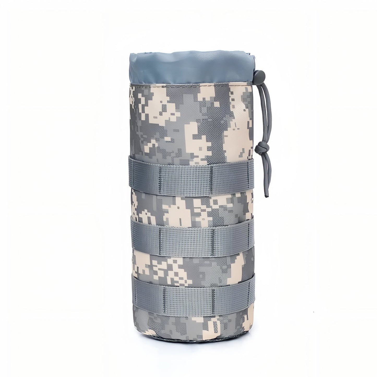 Porte Gourde Sac à Dos - Gris Camouflage