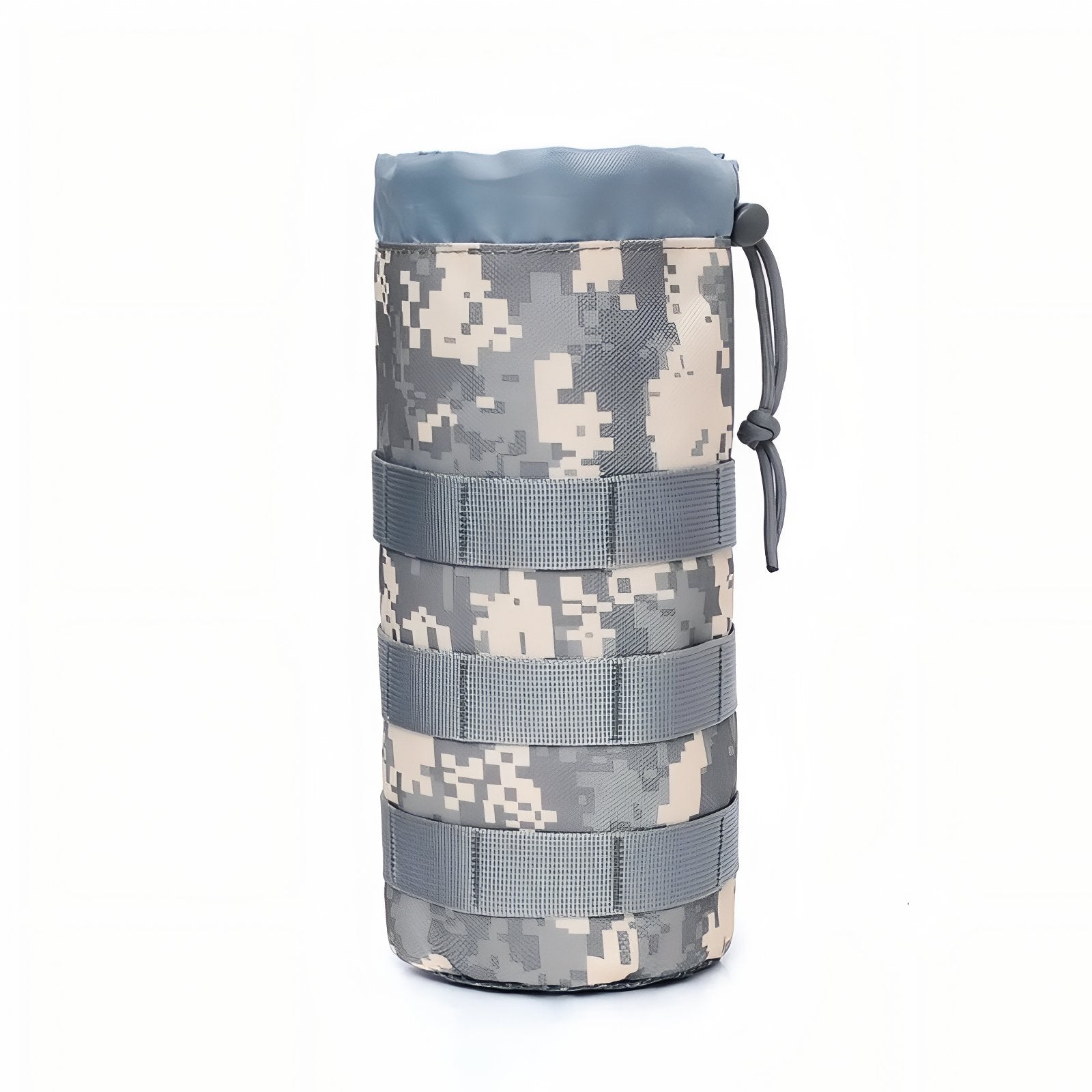 Porte Gourde Sac à Dos - Gris Camouflage