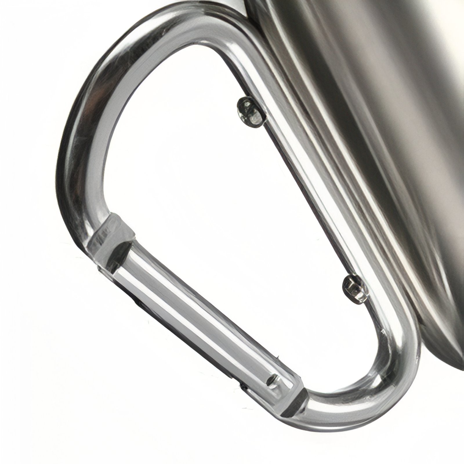 Tasse Inox Mousqueton gros plan mousqueton - Gris