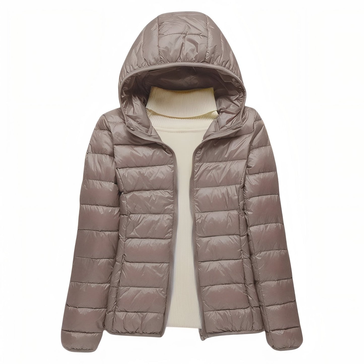 Doudoune Randonnée Compressible Femme - Beige