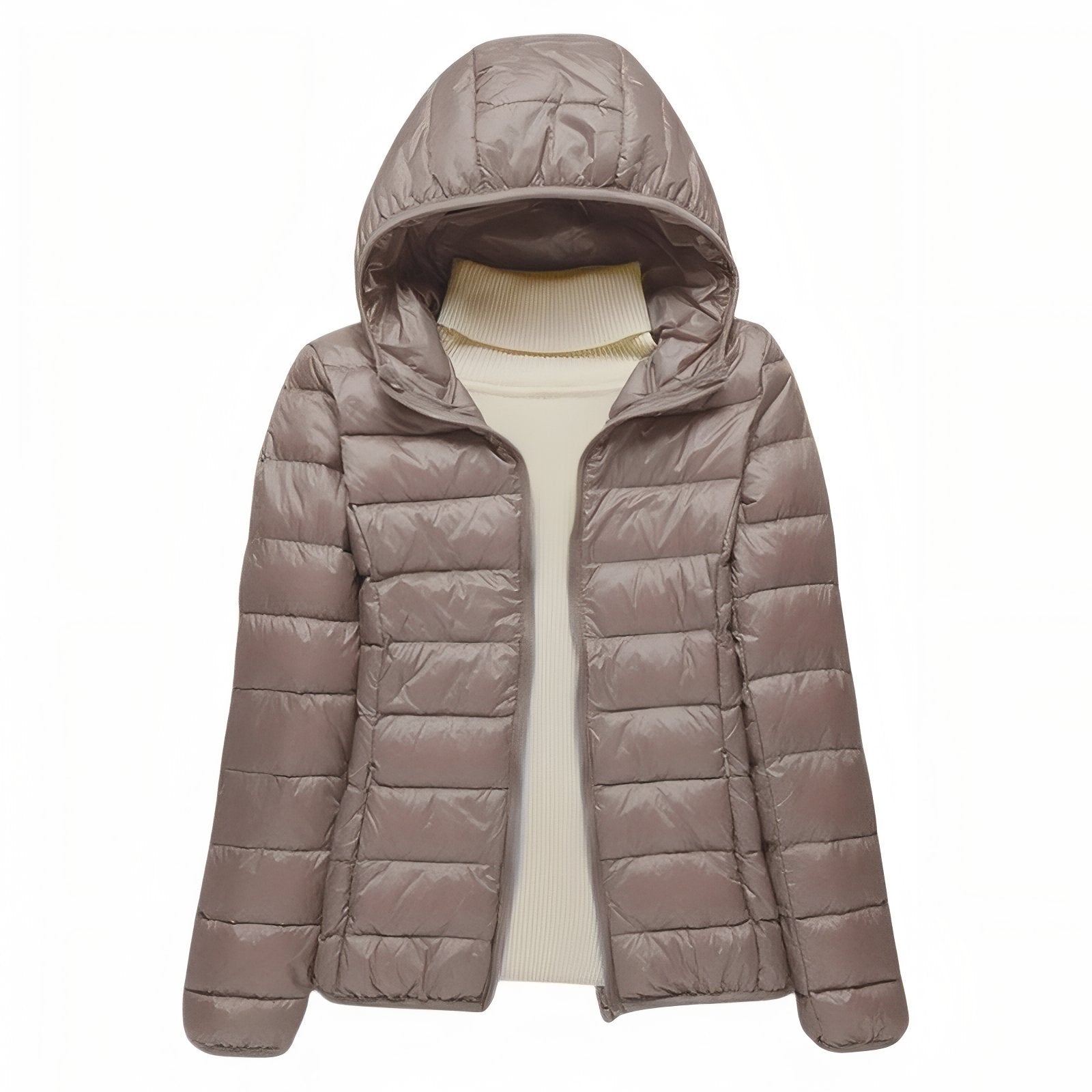 Doudoune Randonnée Compressible Femme - Beige