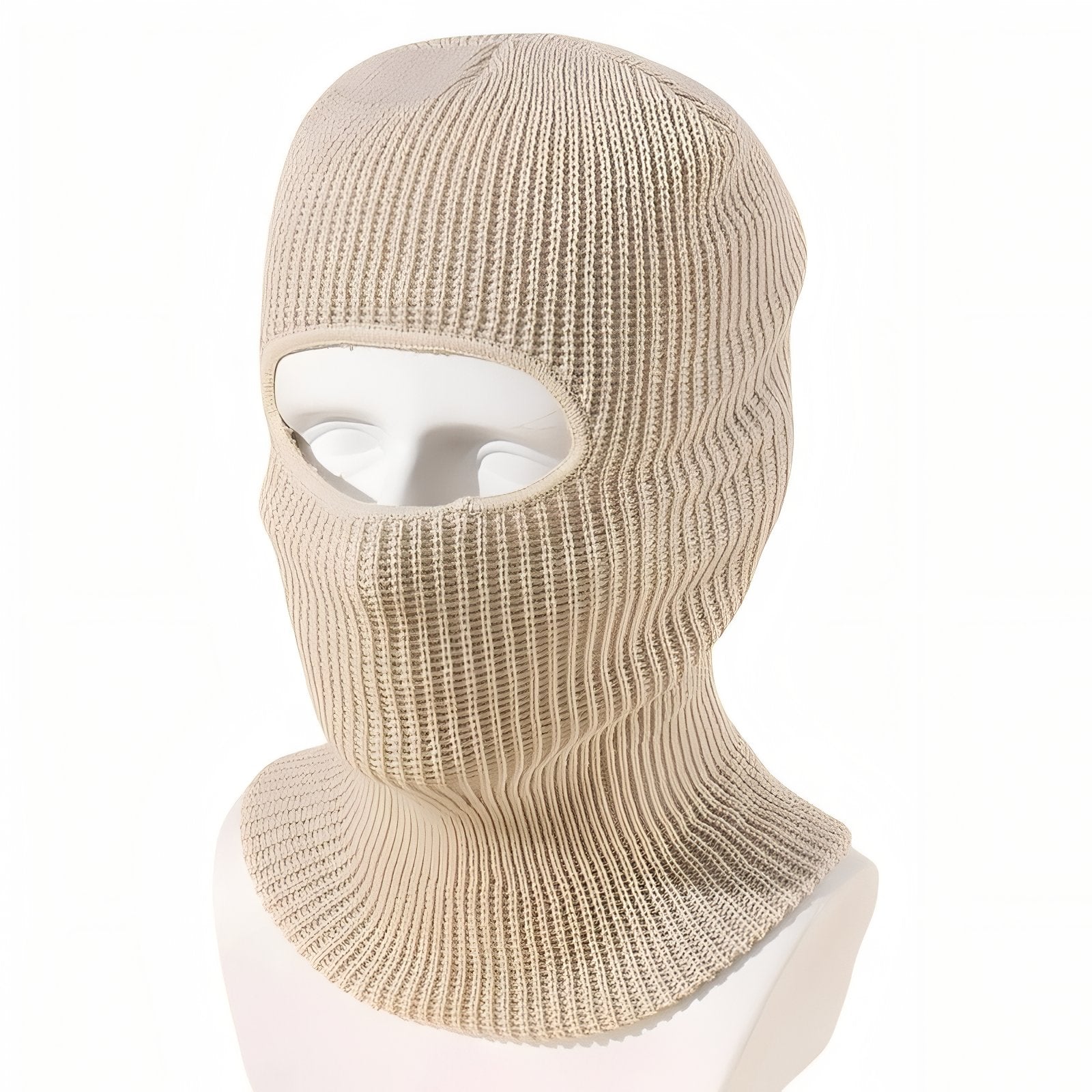 Cagoule Hiver Homme - Beige - Taille Unique