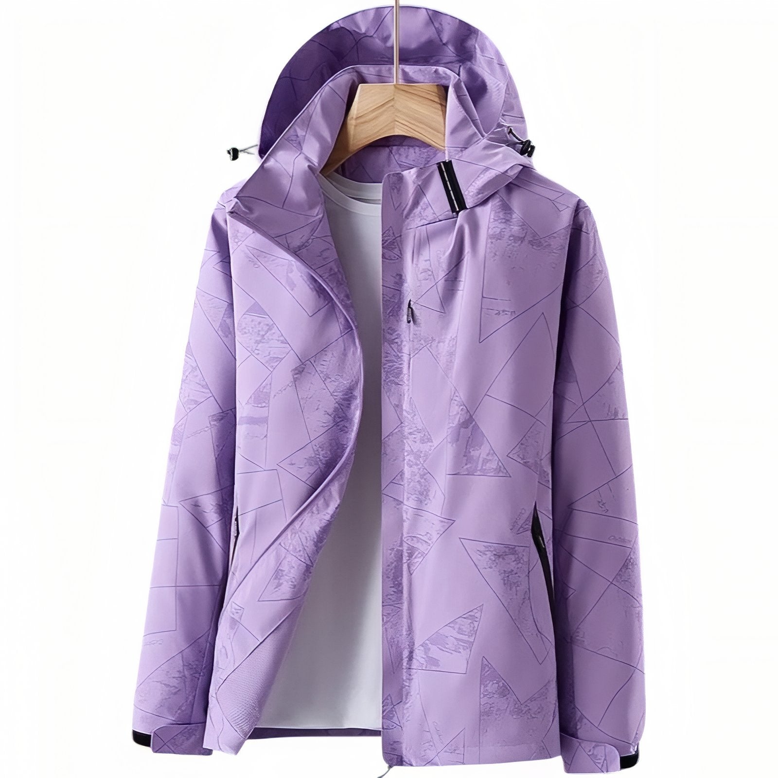 Veste Imperméable Randonnée Femme - Violet 2