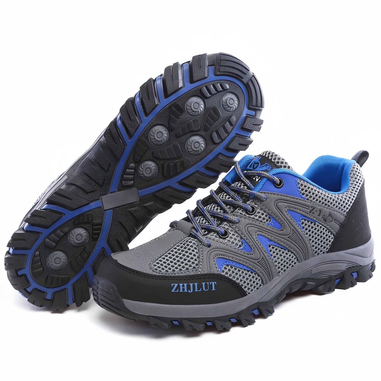 Chaussure Basse Randonnée Homme - Gris et Bleu