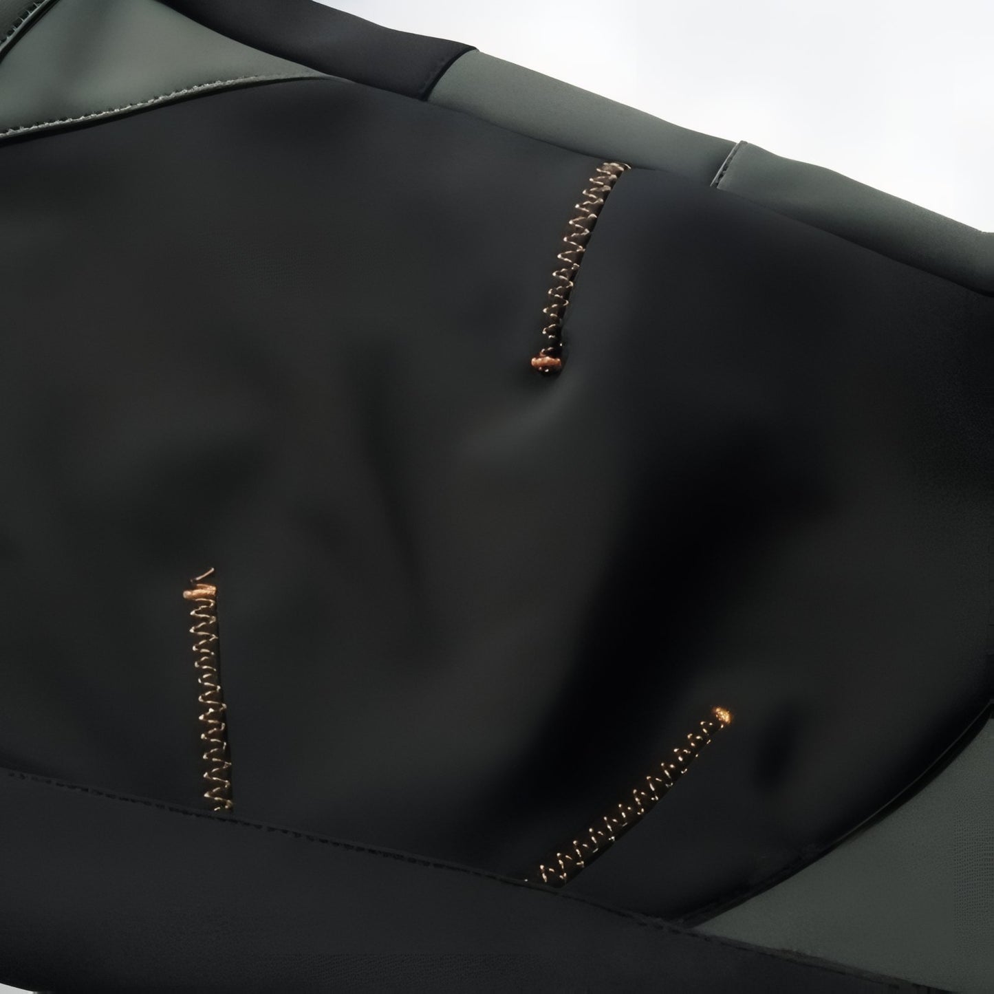 Pantalon Randonnée Déperlant Homme gros plan fermeture zippée - Vert Foncé et Noir - Gris Foncé et Orange - Noir et Orange