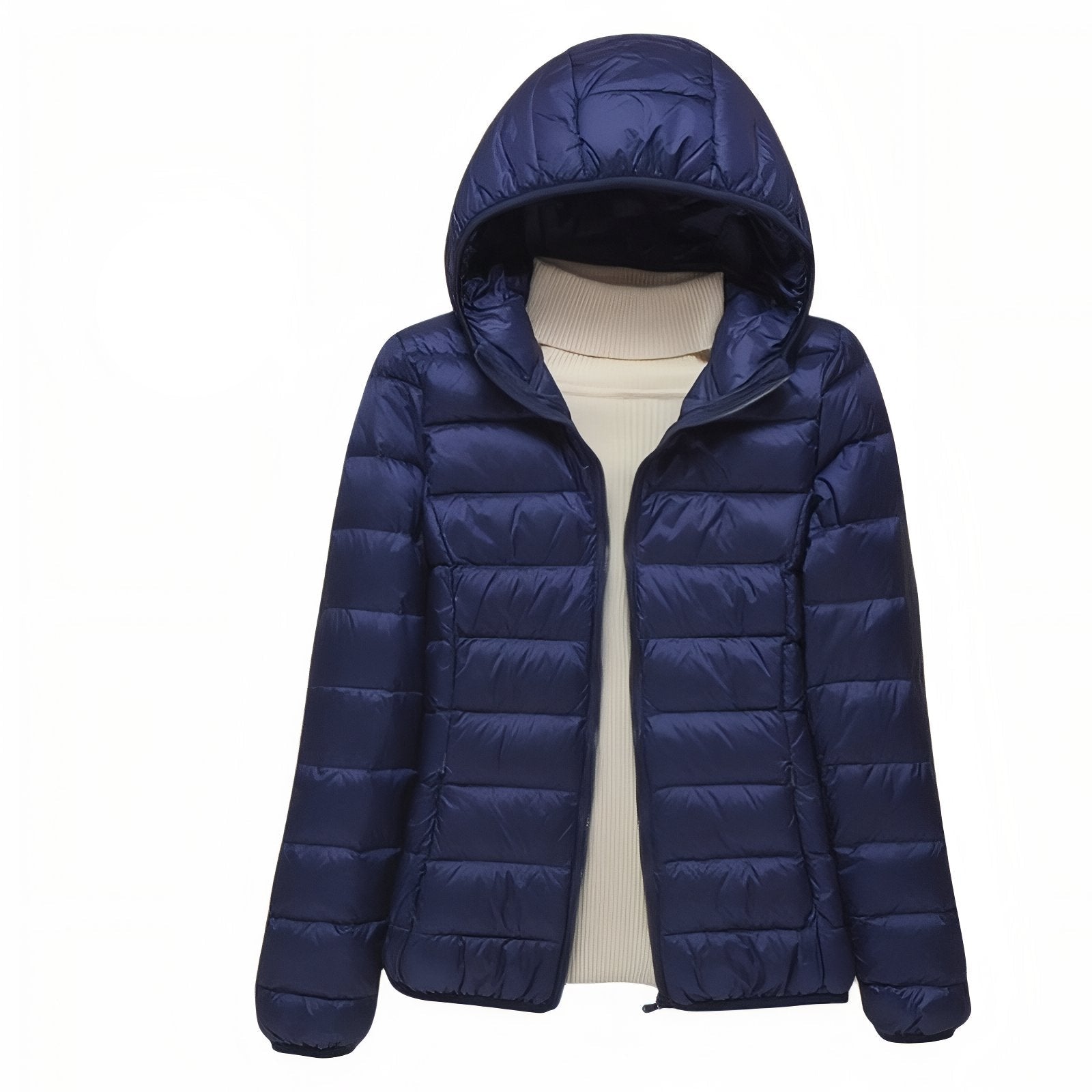 Doudoune Randonnée Compressible Femme - Bleu Marine