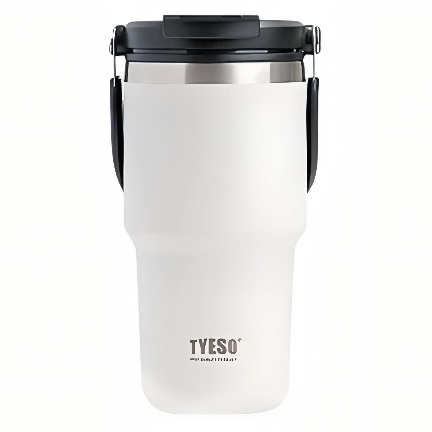 Mug Isotherme Avec Bec - Blanc et Noir - 600ml