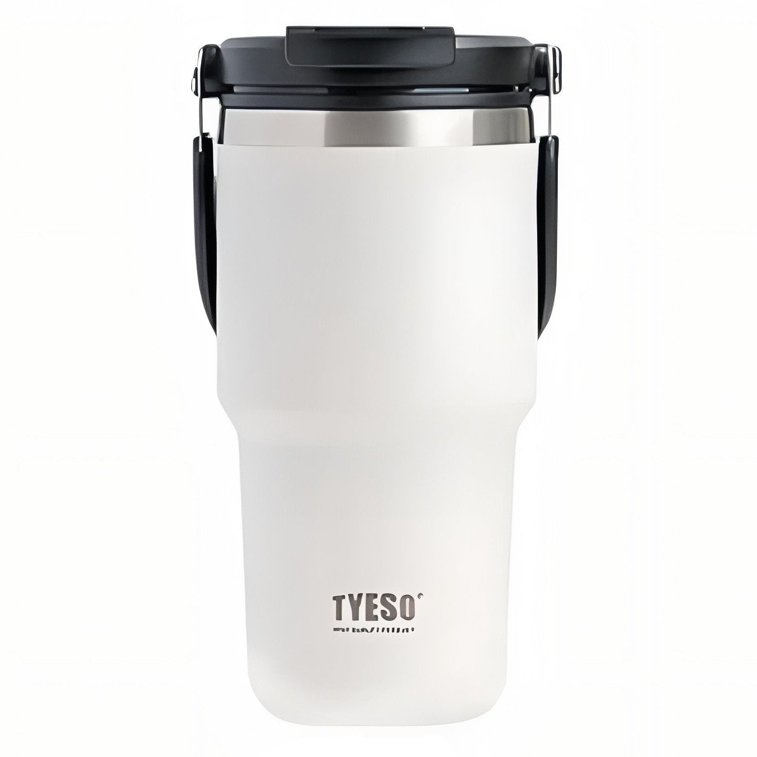 Mug Isotherme Avec Bec - Blanc et Noir - 600ml