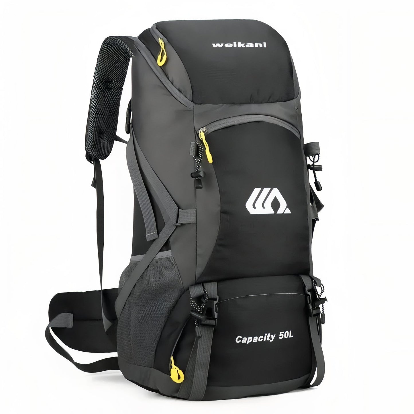 Sac a Dos Léger Randonnée 50 litres - Noir