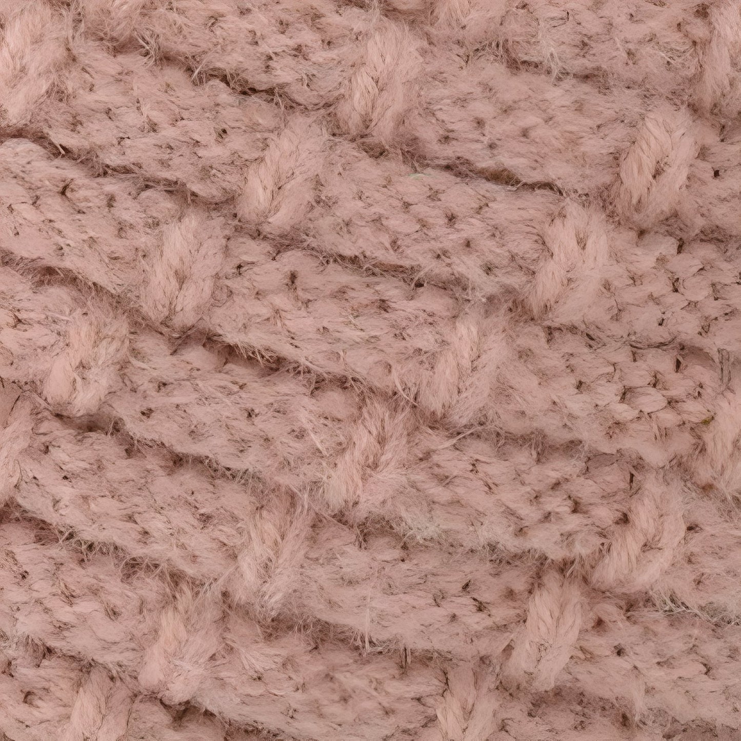 Bonnet Casquette Echarpe gros plan texture tricotée - Violet Pâle - Rose Poudré - Gris Clair - Taupe - Beige Crème - Blanc - Noir