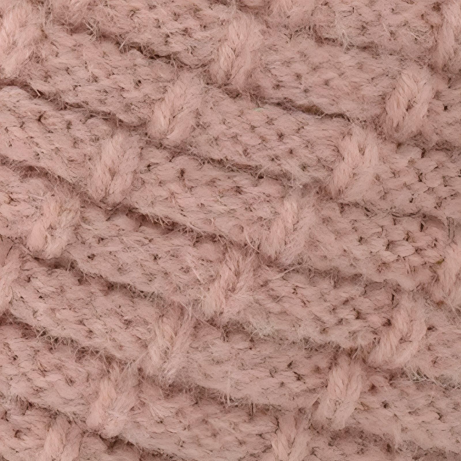 Bonnet Casquette Echarpe gros plan texture tricotée - Violet Pâle - Rose Poudré - Gris Clair - Taupe - Beige Crème - Blanc - Noir