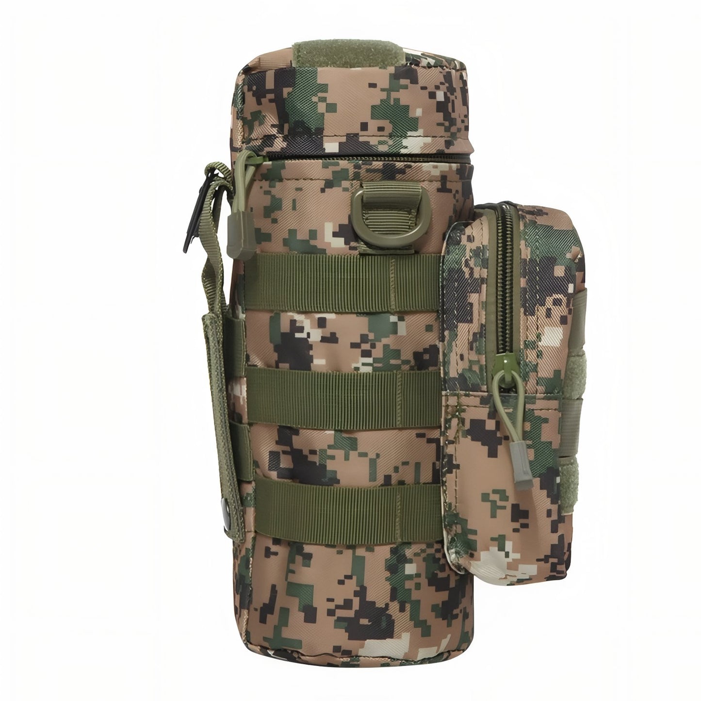 Porte Gourde Militaire - Vert Camouflage