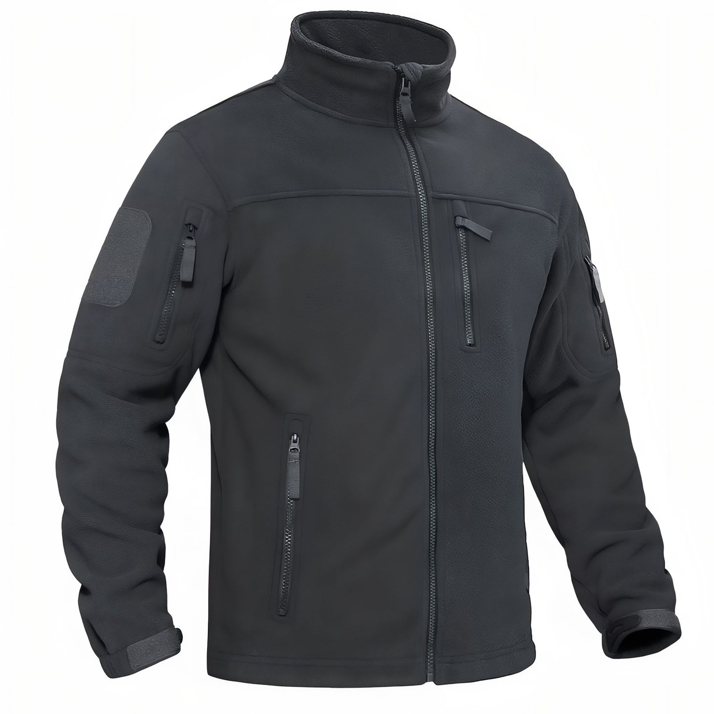 Veste Militaire Polaire - Gris Anthracite