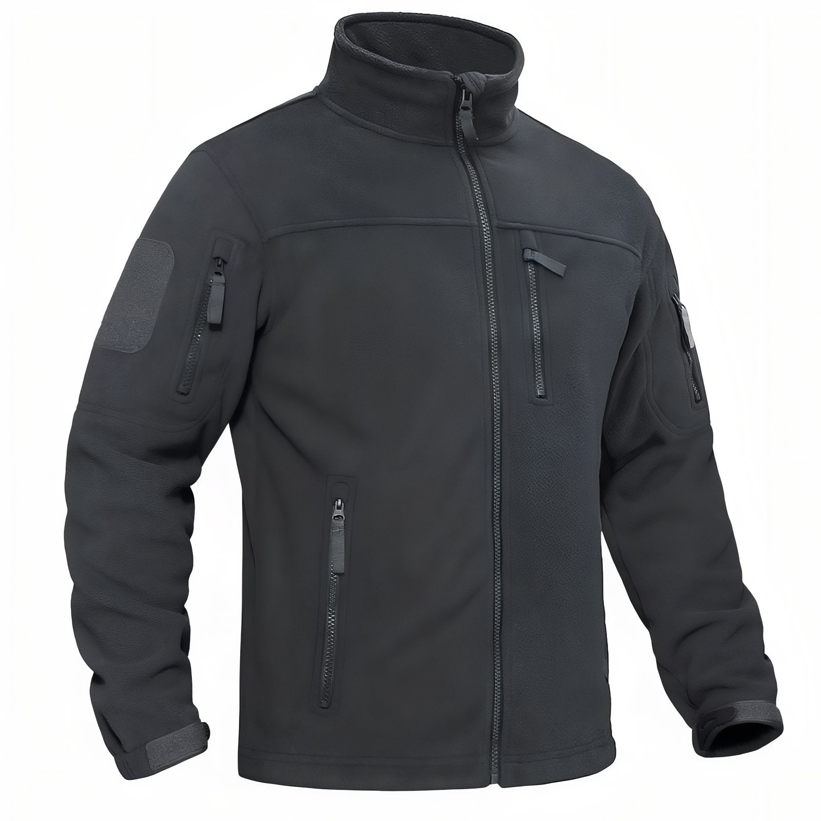 Veste Militaire Polaire - Gris Anthracite