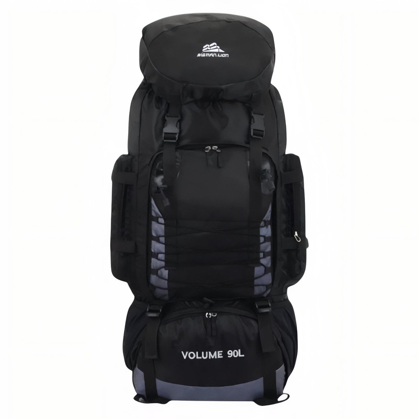 Sac de Randonnée Homme 90 Litres - Noir