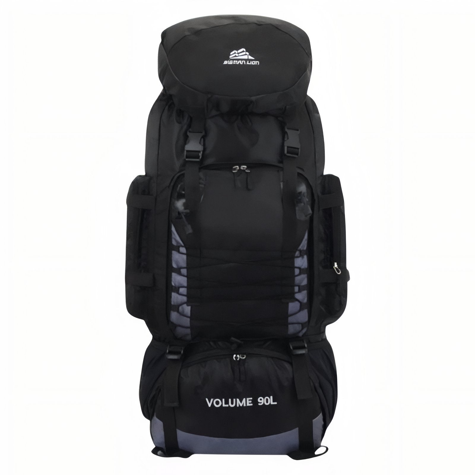 Sac de Randonnée Homme 90 Litres - Noir