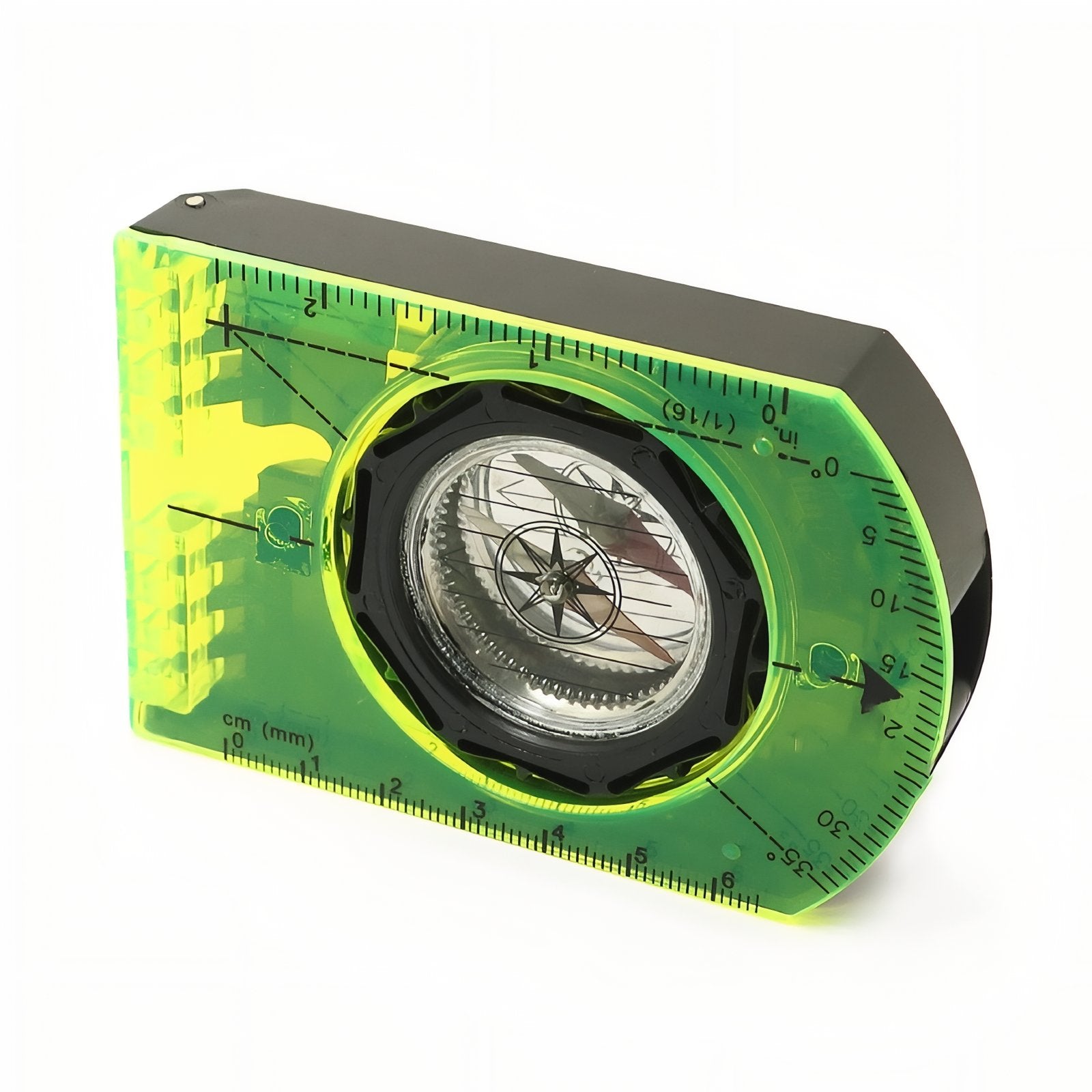 Boussole À Miroir gros plan boussole - Jaune Fluo