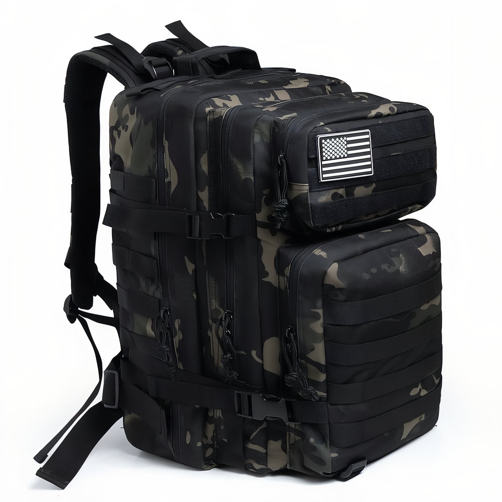 Sac à Dos Camouflage 45L - Noir