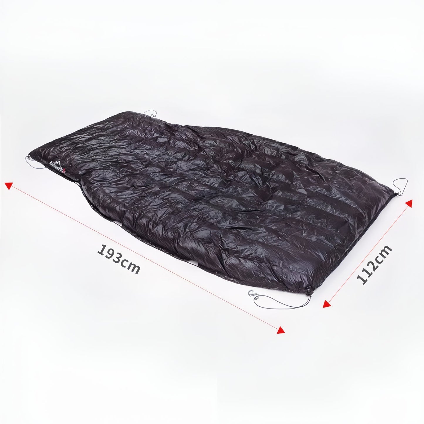 Sac De Couchage Hamac guide des dimensions - Vert Émeraude - Noir et Gris