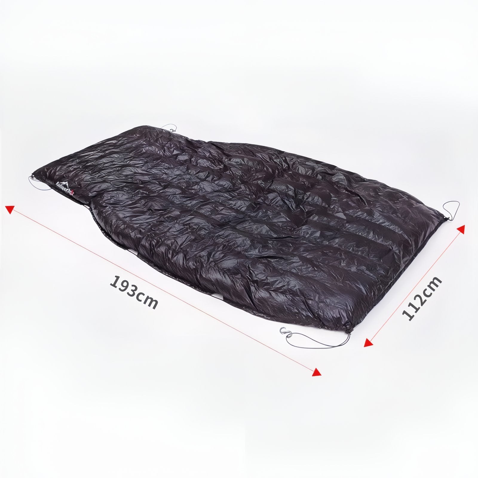 Sac De Couchage Hamac guide des dimensions - Vert Émeraude - Noir et Gris