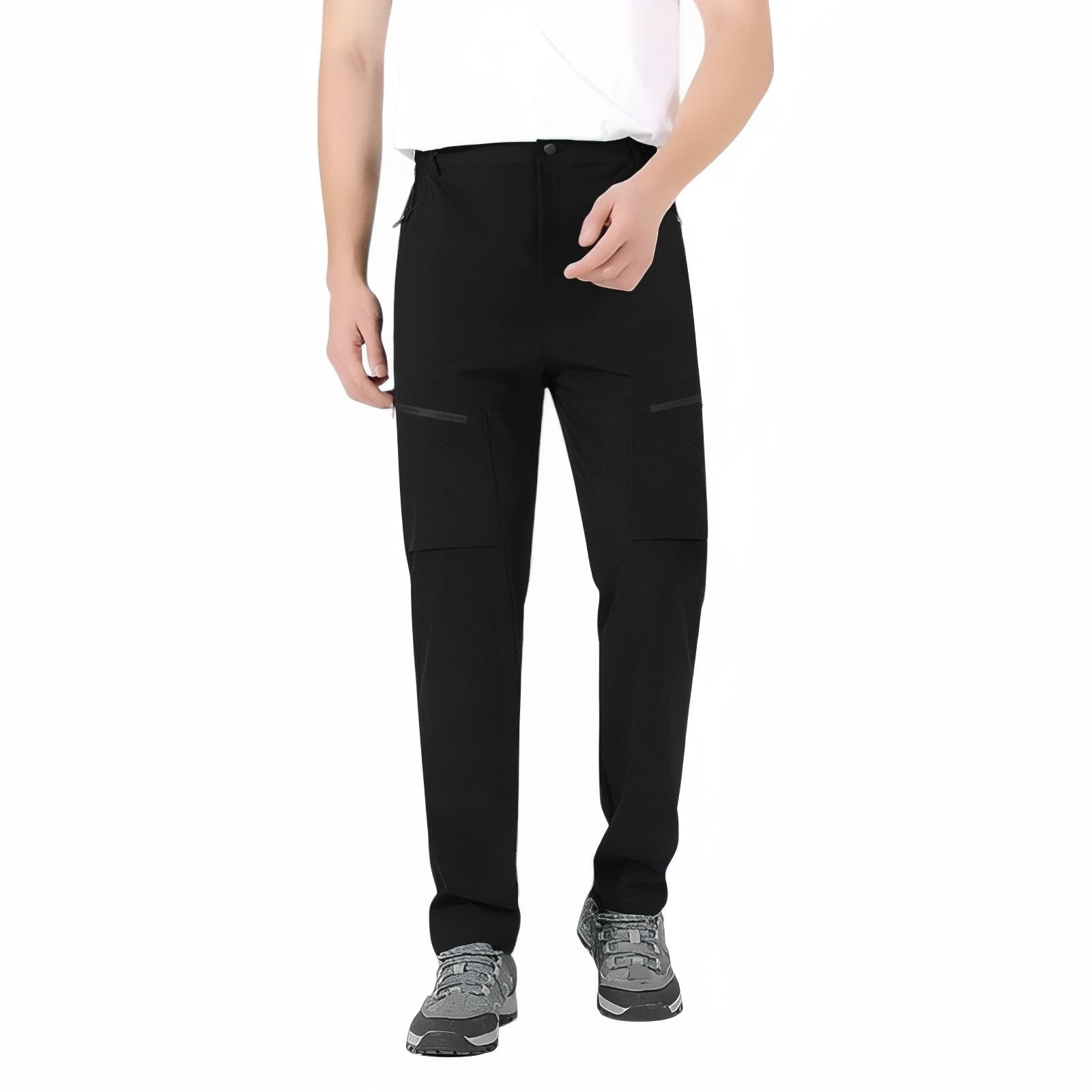Pantalon Homme Randonnée Été - Noir