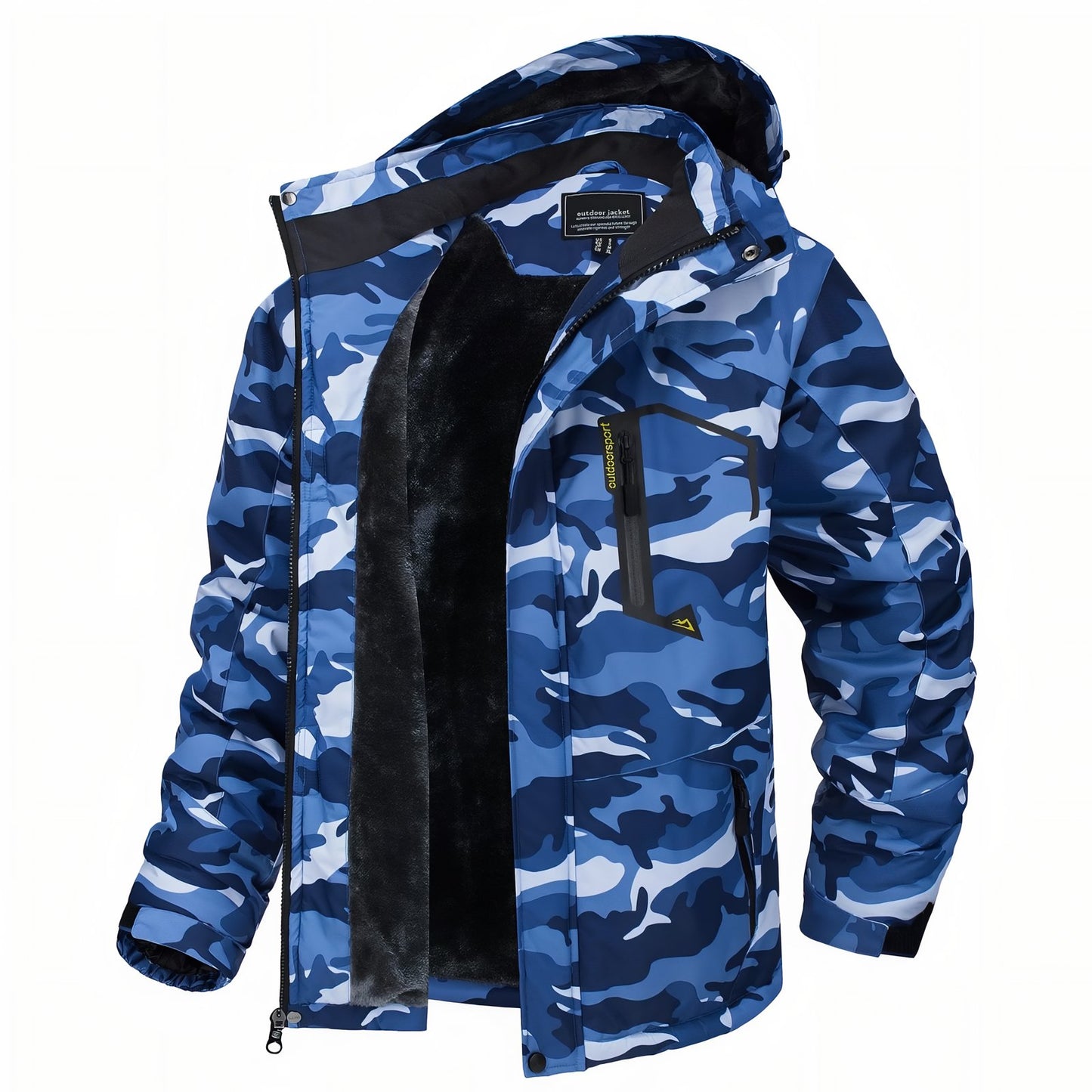 Veste Camouflage Randonnée - Bleu