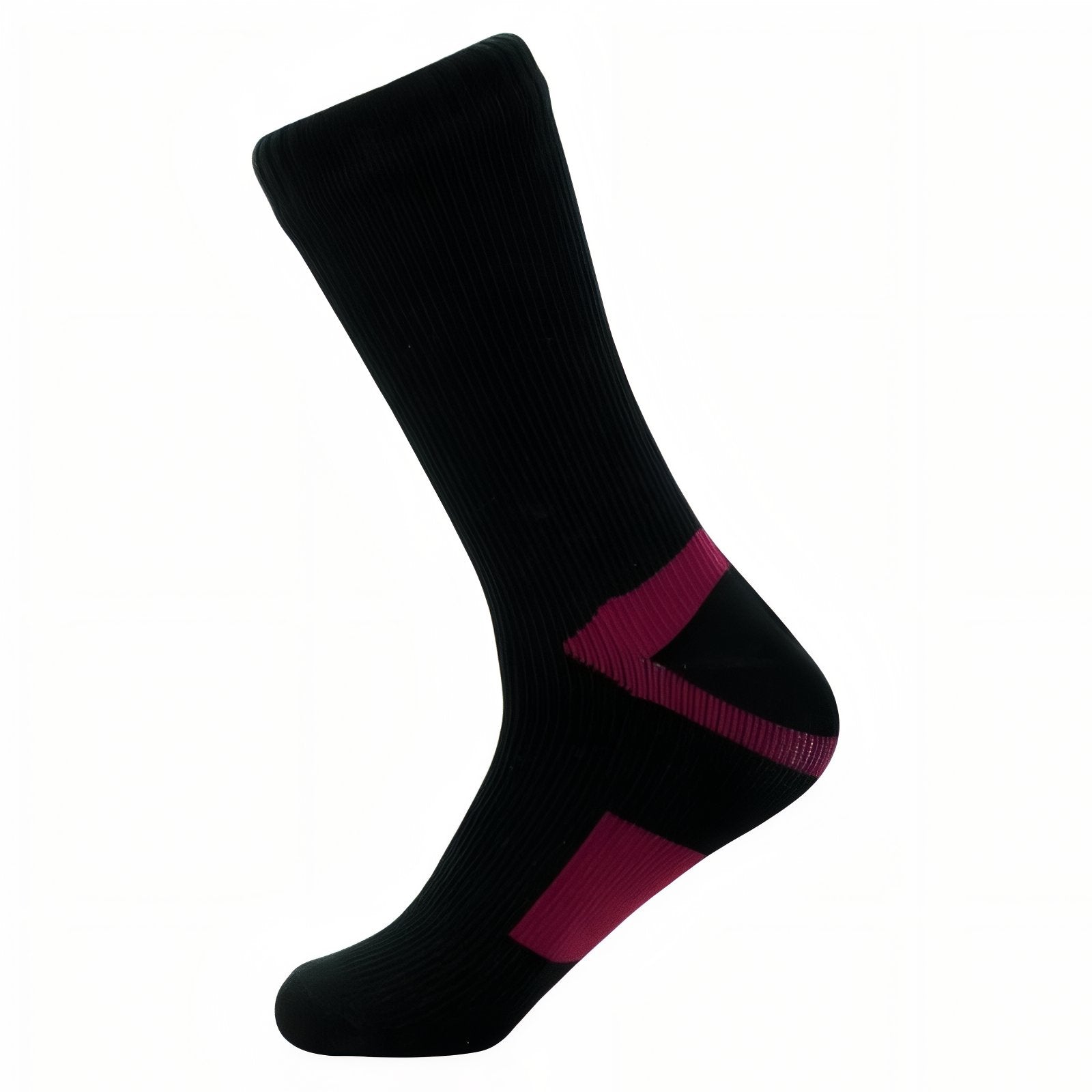 Chaussettes Étanches Randonnée - Noir et Bordeaux